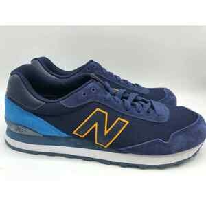 New Balance Men 515 Classics Lifestyle Shoes Navy Blue Yellow ML515OTS Sz 10.🛒